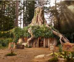 La casa de Shrek en Airbnb