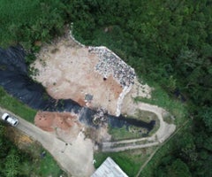 Relleno sanitario vaso Altair La Pradera