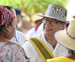 Gustavo Petro en La Guajira