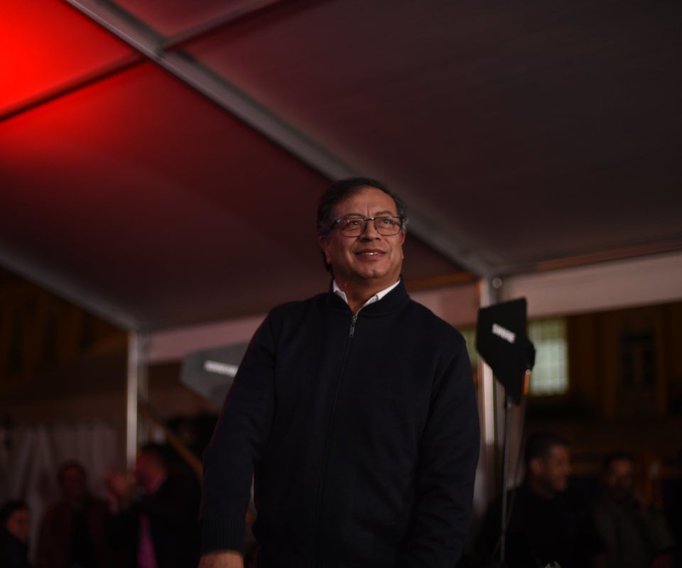 El presidente de Colombia, Gustavo Petro