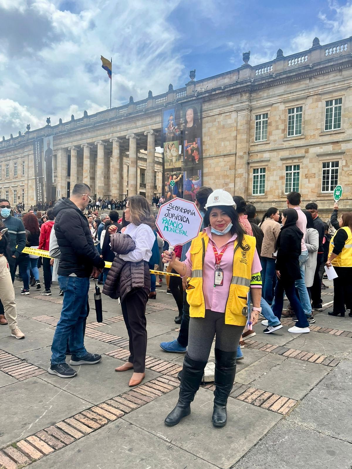 Desde el Palacio Municipal, la Secretaría Jurídica Distrital participó en la evacuación