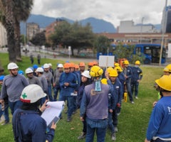 Simulacro en el Concejo de Bogotá