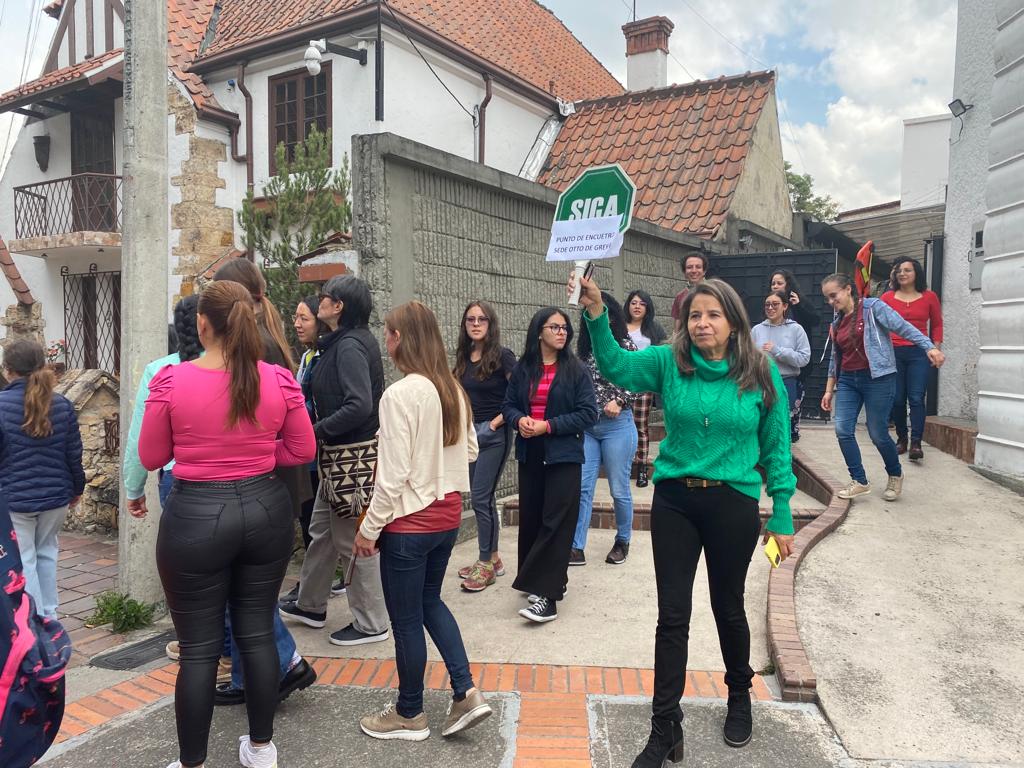 Evacuación de la Orquesta Filarmónica de Bogotá