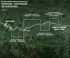 Proyecto entre Popayán y Santander de Quilichao
