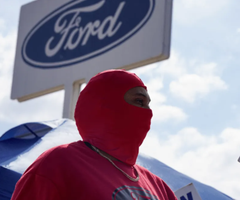 Protestas de trabajadores de Ford en EE.UU.