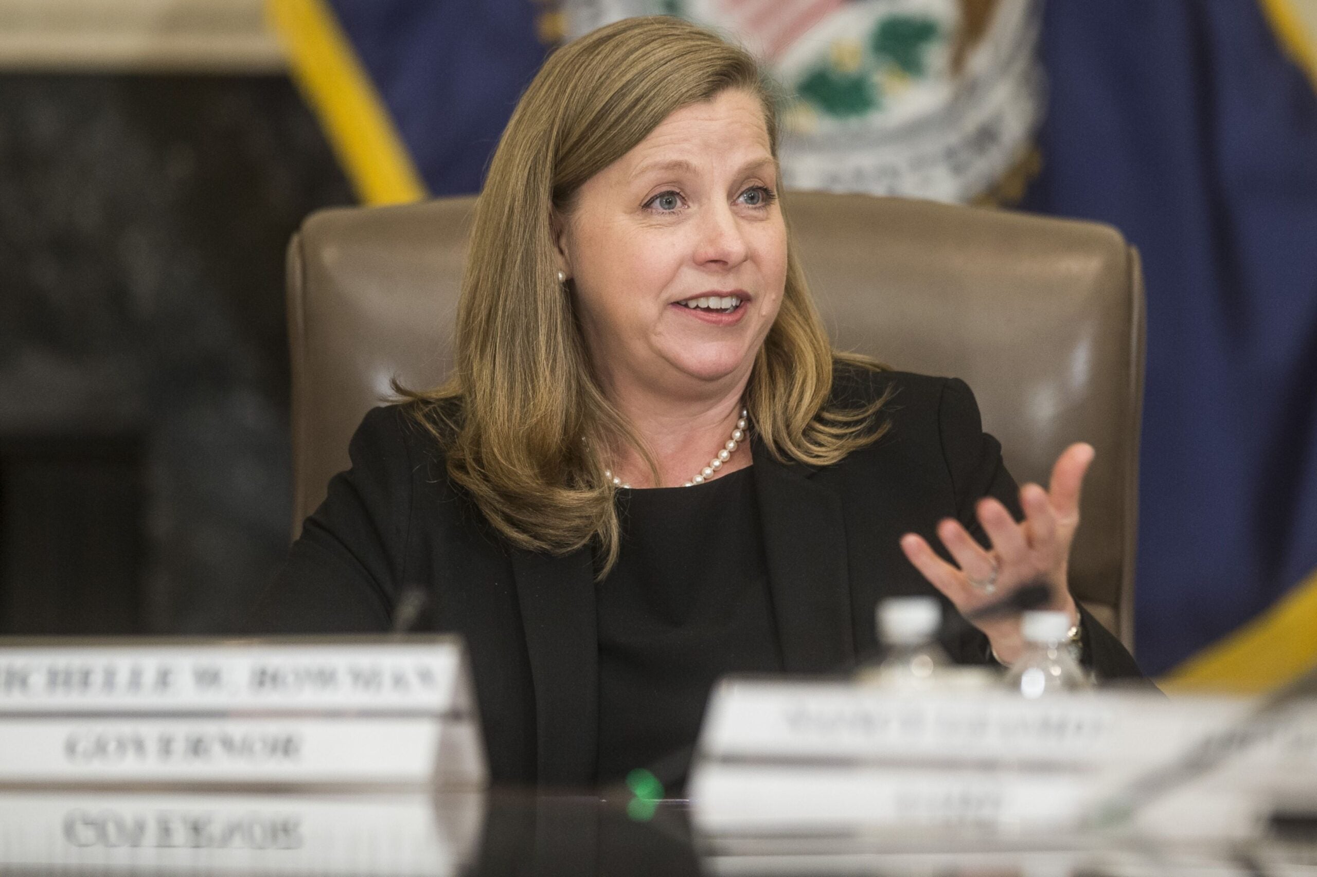 Michelle Bowman, gobernadora de la Reserva Federal.