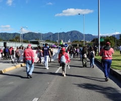 Manifestaciones por la Calle 26