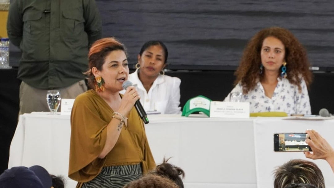 Jhenifer Mojica, ministra de Agricultura