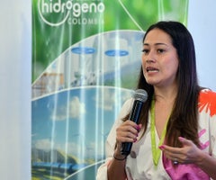 Mónica Gasca Directora de la Asociación Hidrógeno Colombia