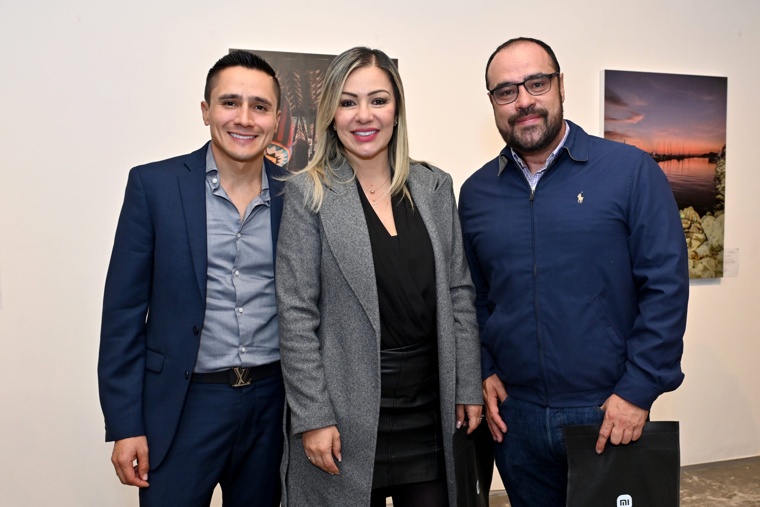 Libardo Muñetón, Luz Muñoz e Iván González