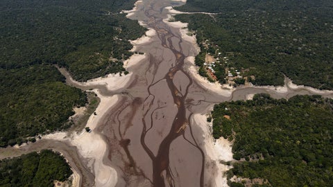 Sequía del río Amazonas
