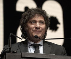 Javier Milei, candidato a la presidencia de Argentina.