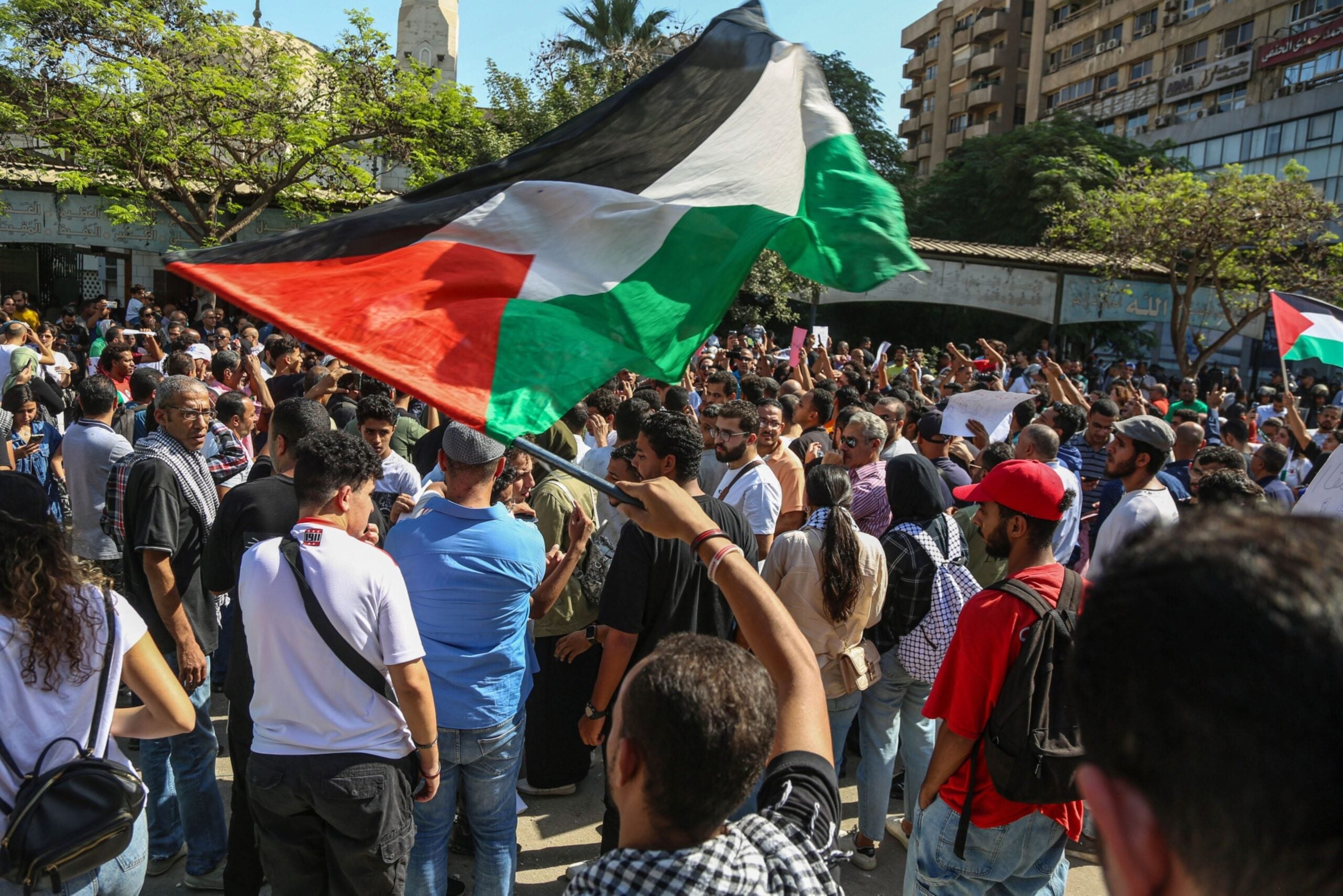 Manifestaciones en Egipto en contra de Israel