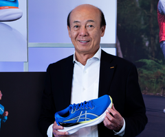asuhito Hirota, presidente y CEO global de Asics