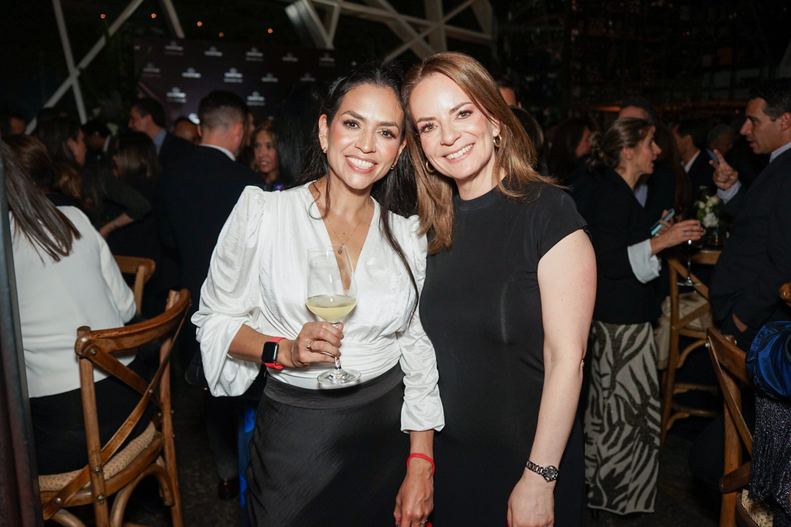 Sandra Casteñada, VP Property Lockton Reaseguros; y Ana María Ross, pte. Lockton Reaseguros.