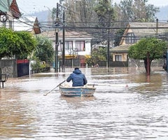 Inundaciones en Chile, el principal riesgo por el cambio climático