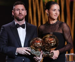 Lionel Messi y Aitana Bonmatí ganadores del Balón de Oro 2023