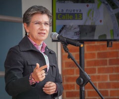 Claudia López, alcaldesa de Bogotá