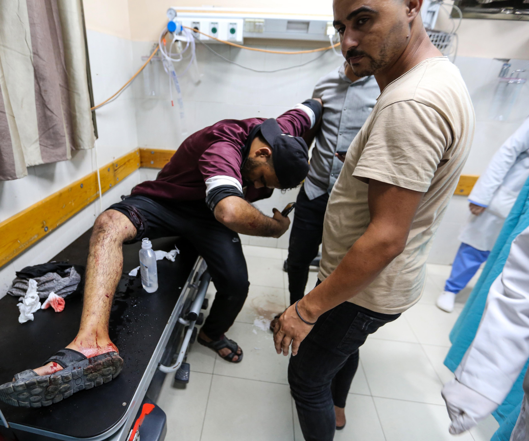 Palestino herido