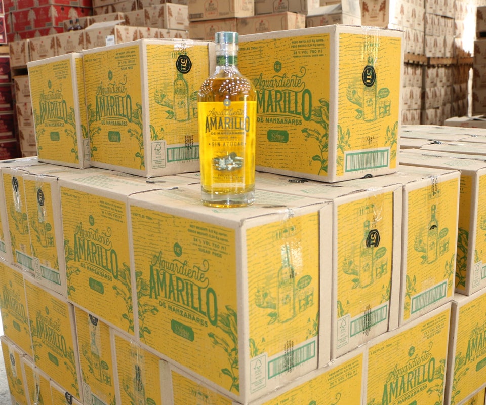 Aguardiente Amarillo de Manzanares