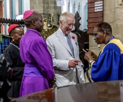 El rey Carlos concluyó su visita de cuatro días a Kenia
