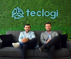 Dairo Ortiz, cofundador de Teclogi y Humberto Coronado, CEO de la compañía