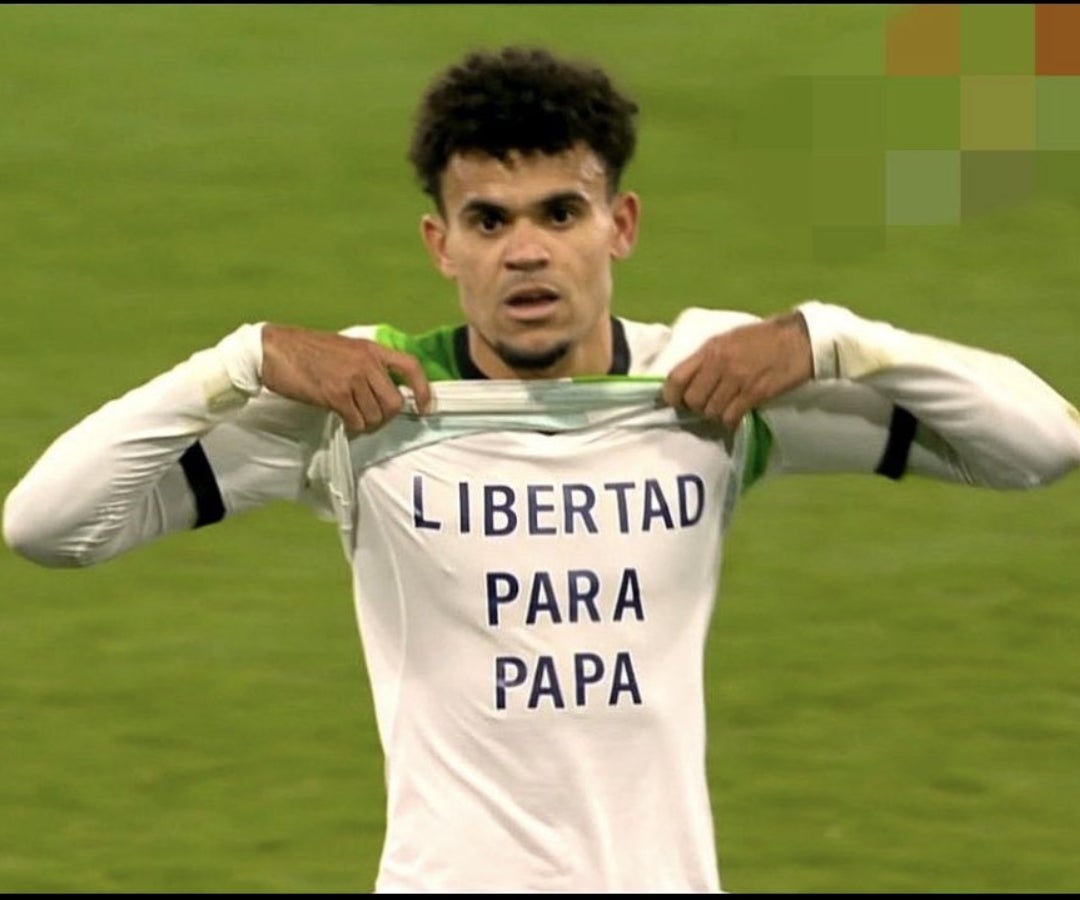 Libertad Para Papá El Mensaje De Luis Díaz Luego Del Gol Que Marcó Con El Liverpool 7195