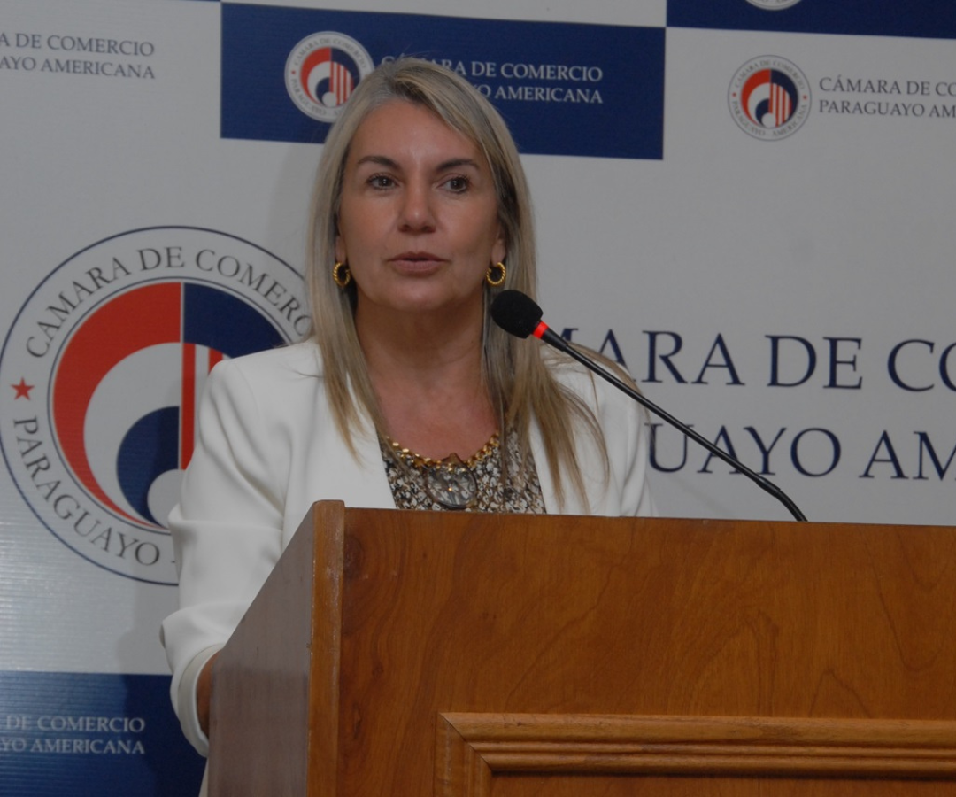 La Cámara de Comercio Paraguayo, Maricel Ibáñez, dijo que el comercio internacional es un pilar clave.