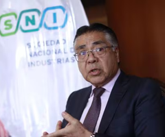 Jesús Salazar Nishi, presidente de la Sociedad Nacional de Industrias