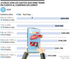 Gastos en compra de carros Gastos en compra de carros