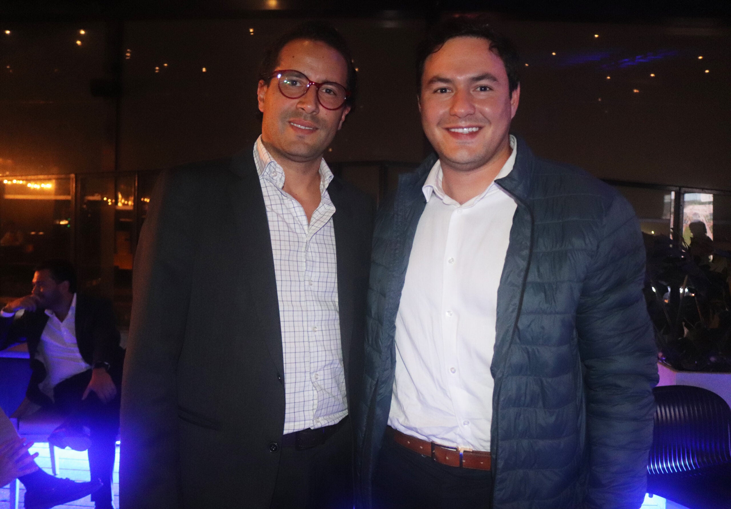 Diego Gallo, wealth manager; y Juan Sebastián Betancur, managing director Century Asset.