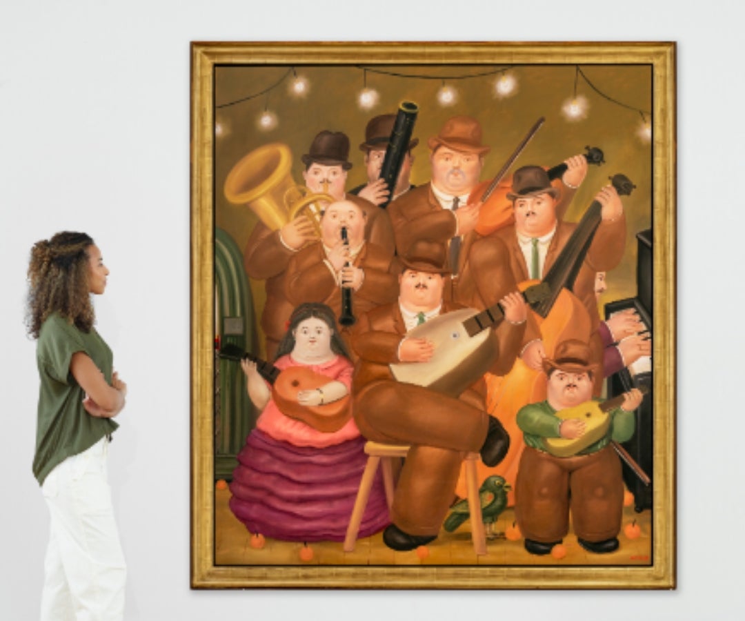 Los Músicos (1979), Fernando Botero