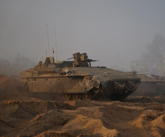 Avance por tierra de Israel en Gaza
