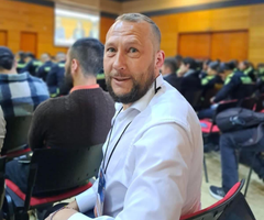 El alcalde de Tunja 2024, el profesor ruso Mikhail Krasnov