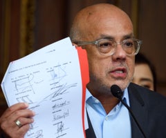 Jorge Rodríguez, presidente de la Asamblea Nacional de Venezuela