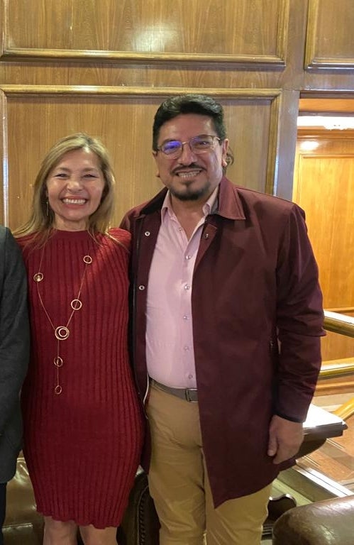 Luis Armando Mojíca, antropólogo y economista y Eleonora Guerrero, enfermera y doctora