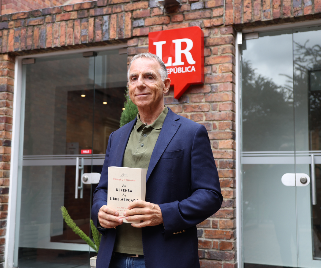 Rainer Zitelmann, sociólogo, historiador y autor del libro En defensa del libre mercado