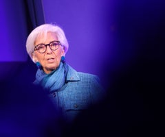 Christine Lagarde, presidenta del Banco Central Europe
