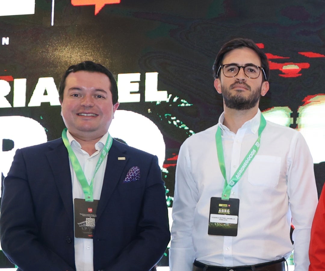 Diego Quijano, CEO BDO enColombia; y Federico Botero Jaramillo, de Biosuroeste Comfama.