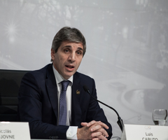 Luis Caputo, ministro de Economía de Argentina