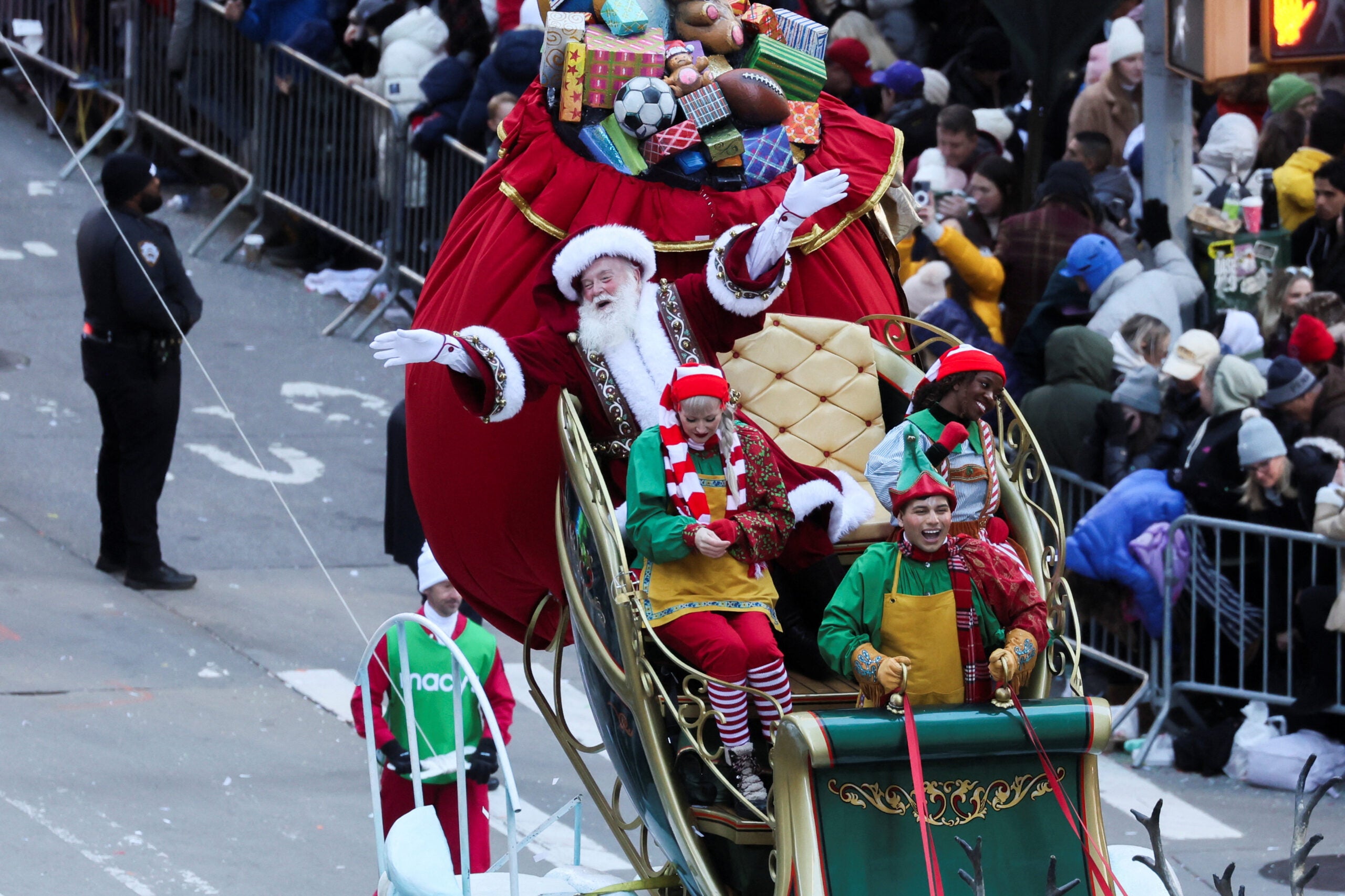 Participantes del desfile