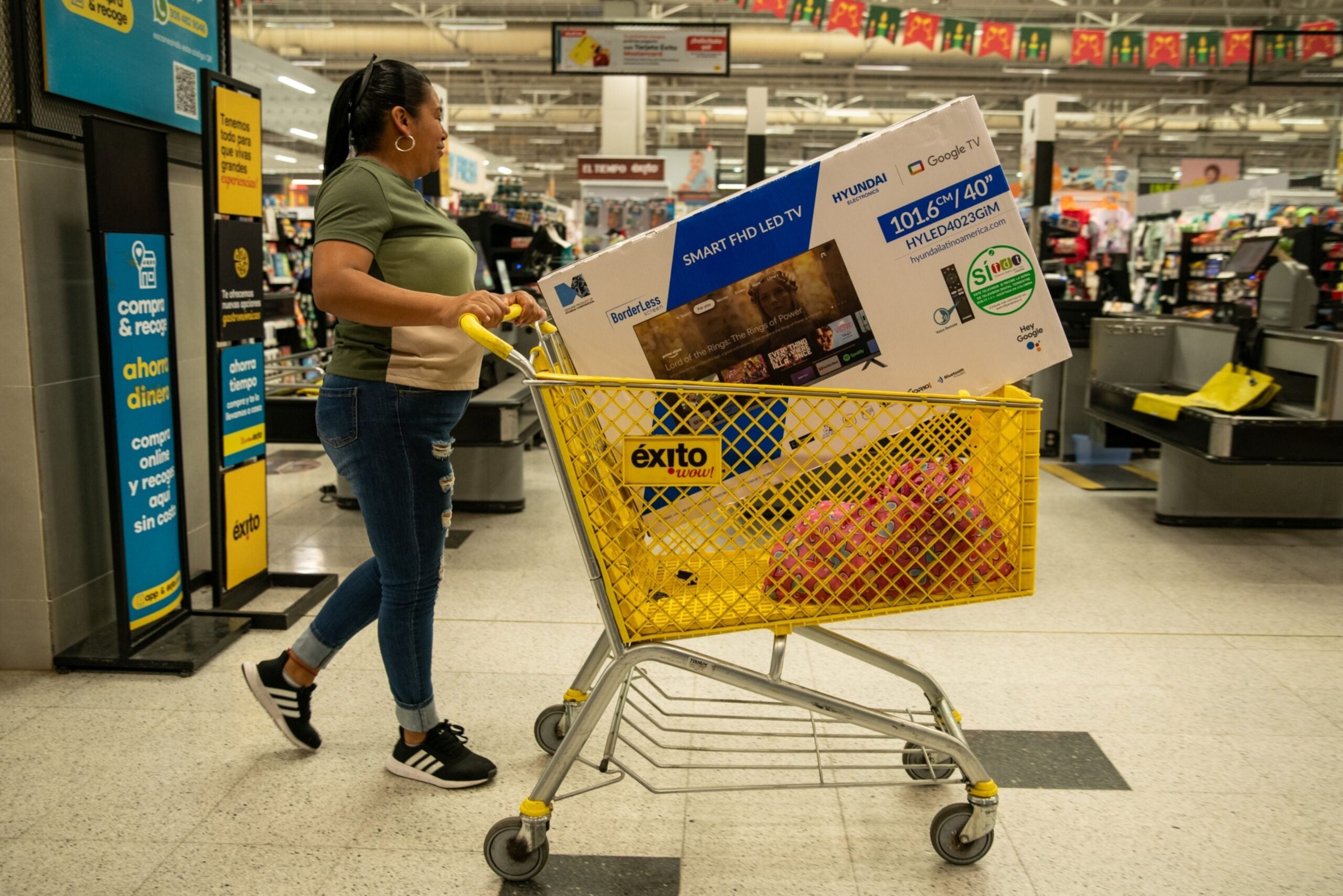 Primeras imágenes del Black Friday en Colombia