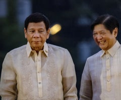 Rodrigo Duterte y Ferdinand Marcos Jr.