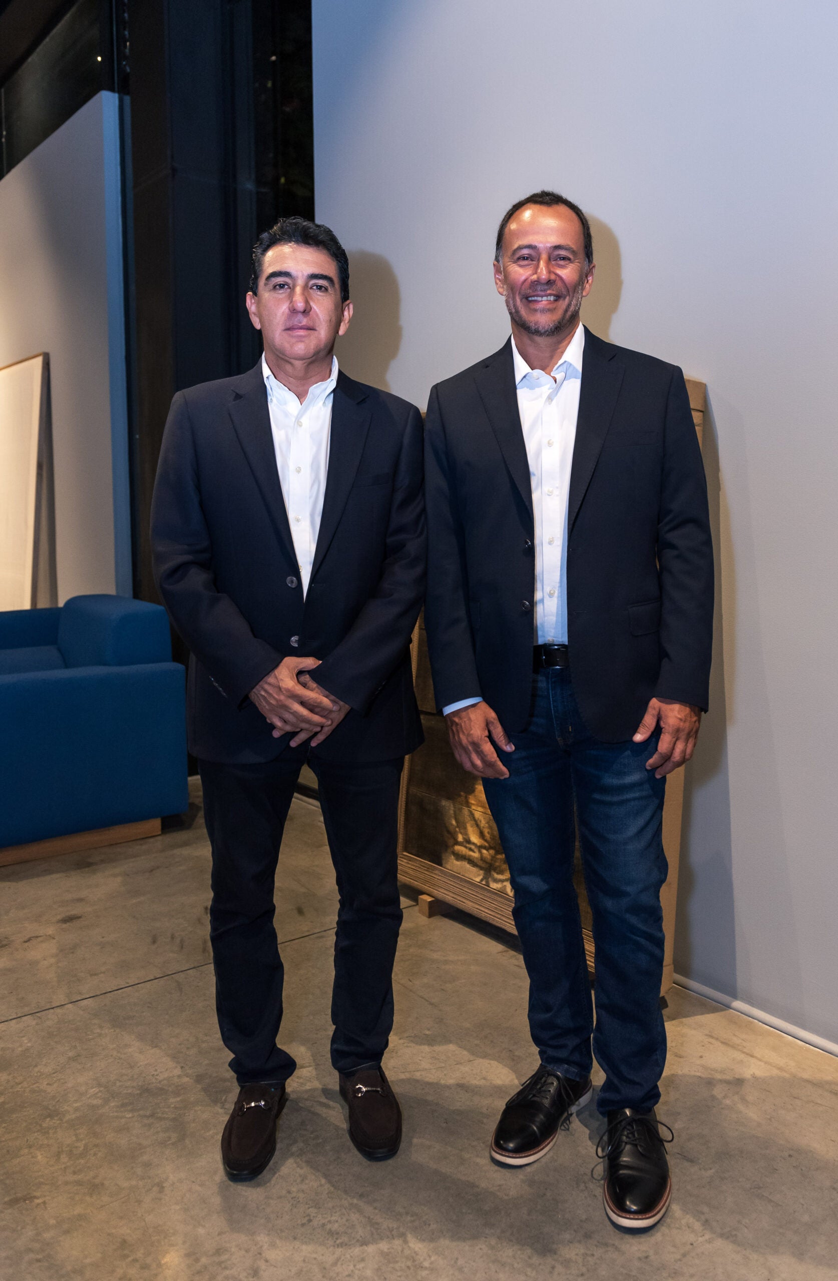 Mauricio Mojica, principal CEO en Morris International y Julián Baños, CEO de TG Wellness Colombia.