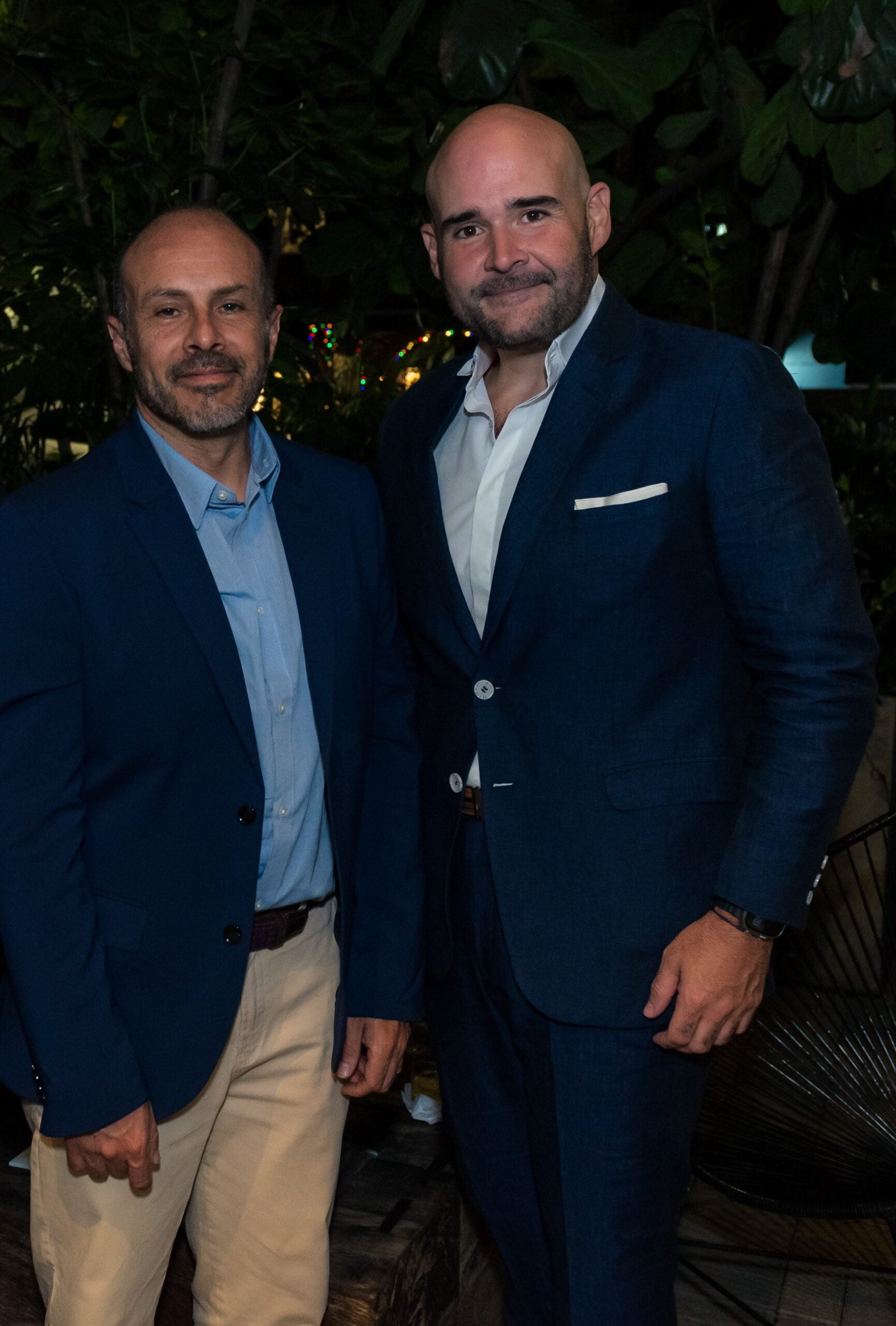 Renato Baños, home sales manager de TG Wellness Colombia y Carlos Ariza, gerente general de Stenthor Colombia/Venezuela.