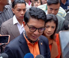 Andry Rajoelina, presidente electo de Madagascar