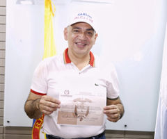 Carlos Pinedo Cuello, nuevo alcalde de Santa Marta