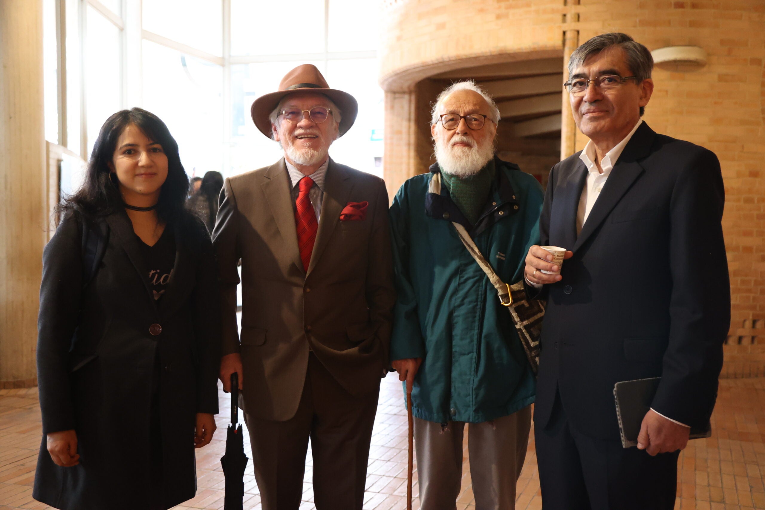 Diana López, investigadora social; Gerardo Ardila, asesor de Planeación; Jorge Eliécer Rivera Franco, director de la Corporación Ser Ciudadano; y Luis Ignacio Aguilar, asesor de Planeación.