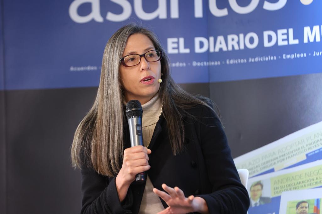 María del Pilar Galindo, subdirectora de mecanismos de resolución de Fogafín