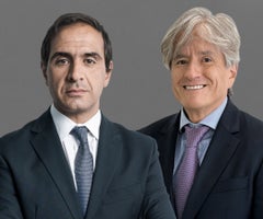 Michel Diban y Jaime Vargas